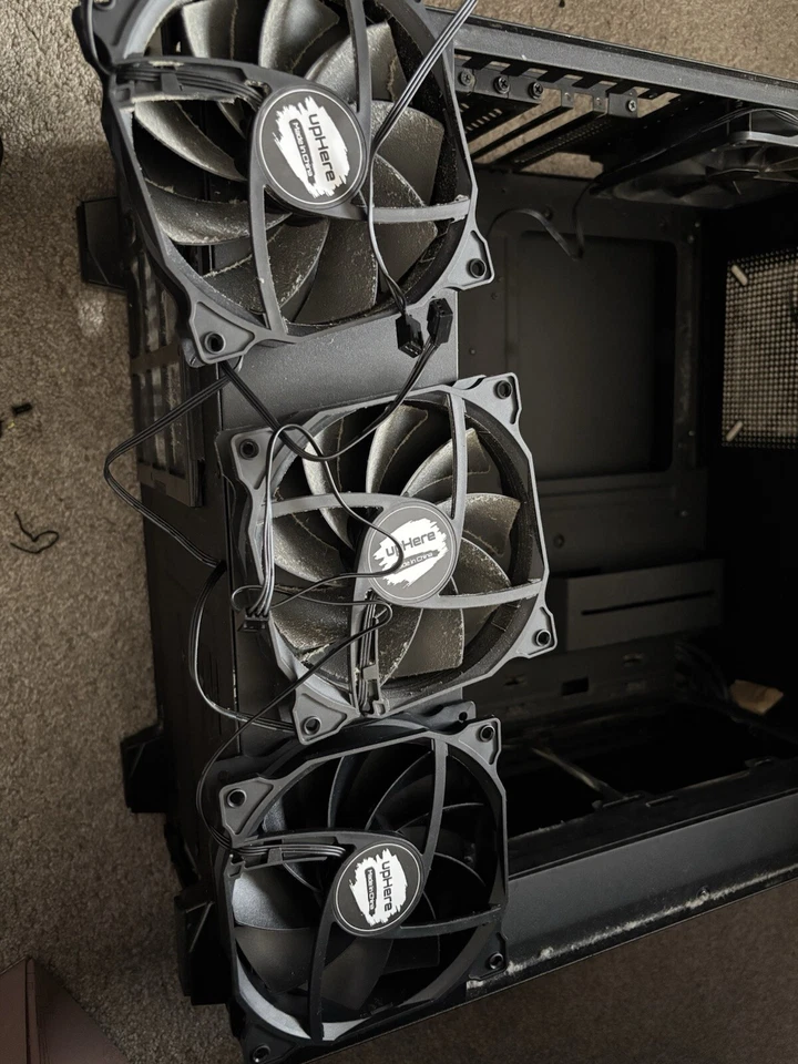 upHere 120mm Silent Fan for Computer Cases Cooling Ultra Quiet High Airflow X3 - Image 1 of 1