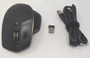 Logitech MX Master (810-004457) Rechargeable Wireless Mouse Bluetooth USB Dongle - Picture 1 of 13