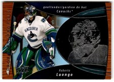 2008-09 McDonald's Profiles Roberto Luongo #PRO1 Vancouver Canucks