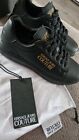Versace Ladies Black Chunky Trainers - size 6