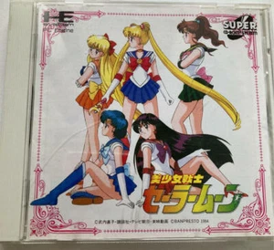 Sailor Moon PC Engine Japanese version Super CD Rom 2 with Tracking Number JAPAN - Picture 1 of 12