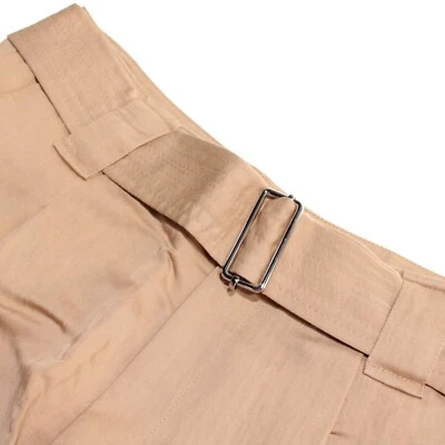 A.L.C. Nuevo con etiquetas Pantalones Cortos Informales Talla 4 EE. UU. Tostado Sólido/Marrón Claro Mezcla Modal Cinturón Automático Foto 1 de 4