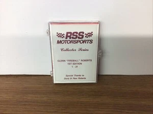 RSS Motorsports Collector Series 1st Edition Card Set - Glenn "Fireball" Roberts - Picture 1 of 3