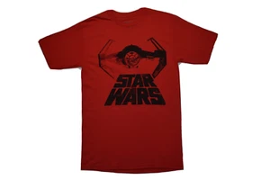 Star Wars Mens Tie Fighter Image Red Shirt New S - Picture 1 of 5