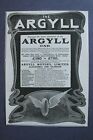 WL20d) Werbung Argyll Motors 1914 Car Auto Speed Power London England UK Grafik