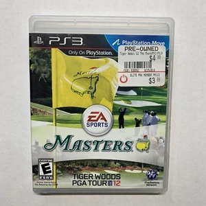 Tiger Woods PGA Tour 12: The Masters (Sony PlayStation 3, 2012) PS3 TESTED - Picture 1 of 4