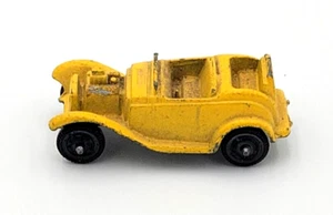 Tootsietoy Yellow Roadster With Rumble Seat #4 Vintage  - Picture 1 of 4
