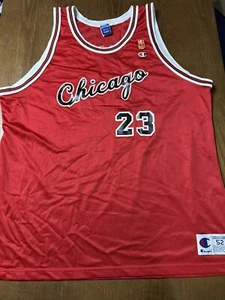 Vintage Champion Michael Jordan Rookie Bulls Gold Label Trikot Gr. 52 Neuwertig! - Bild 1 von 9