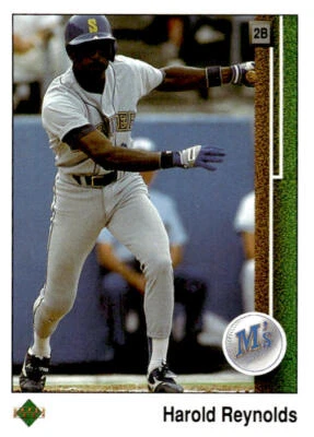 1989 Upper Deck #249 Harold Reynolds Seattle Mariners - Image 1 of 2