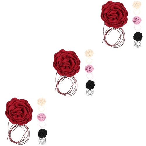 VETEMENTS Confezione 3 Collane Girocollo Collana Fiore Grande Per Fidanzata