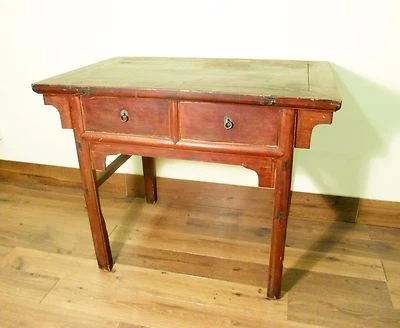 Antique Chinese Ming Painting Table (5717), Cypress Wood, Circa 1800-1849 - Image 1 of 4