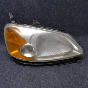 2001-2003 Honda Civic Sedan RH Right Passenger Side Headlight Headlamp OEM 77671 - Picture 1 of 8