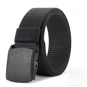 Quick Release Work Belt Tactical Men Army Webbing Nylon Military Waistbelt UK - Picture 1 of 7