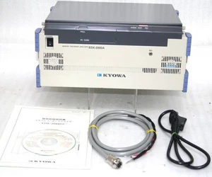 Kyowa Memory Recorder Analyzer EDX-2000A-32 w/ Manual Power Cables Tested - Zdjęcie 1 z 6