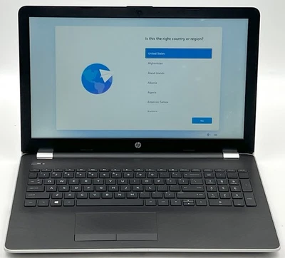 HP Notebook 15-bs131nr – 15.6" WXGA – i5-8250U – 8GB RAM – 1TB HDD – Silver - Image 1 of 4