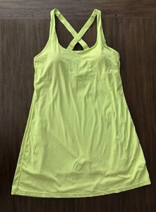 Tavi Active Dress Women’s Medium Tennis Golf Built In Bra Shorts Lime Green - Picture 1 of 10