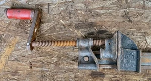 Vintage Cinti Werkzeugleistenklemme USA, 30 Zoll Möbel-/Holzbearbeitungsklemme - Bild 1 von 11