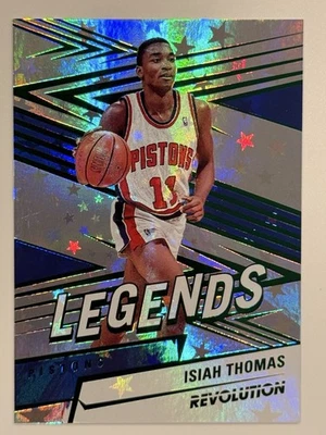 Revolución Panini 2024-25 - Leyendas Isiah Thomas #158 Astro/125 Foto 1 de 2