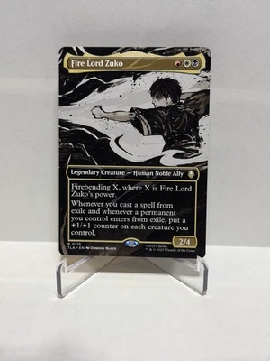 MTG Avatar - Fire Lord Zuko (Borderless) - TLA - NM - Image 1 of 2