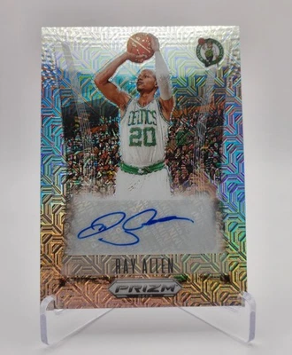 2023-24 Prizm Deca Signatures Mojo Prizm Ray Allen Celtics HOF AUTO /25 #DS-RAY - Изображение 1 из 2