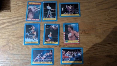 1987 0-Pee-Chee WWF Lot of 8 cards 🔥🔥🔥 - Image 1 of 2