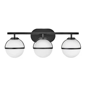 Hinkley Lighting Hollis Bath Three Light, Black - 5663BK-LL - Picture 1 of 1