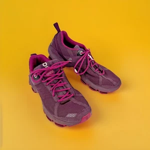 Scarpe da corsa On Cloud da donna viola/magenta, taglia USA 8 Cloudtec - Foto 1 di 14