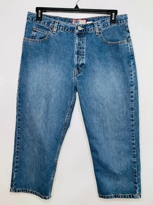 Old Navy Capri Jeans Womens Size 14 Vintage Dreamer Mid-Rise Button Up - Image 1 of 4