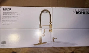 KOHLER Ealing Pro R28702-SD-2MB Vibrant Brushed Moderne Brass Finish - Picture 1 of 2