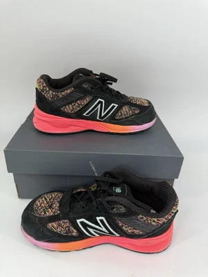 New Balance 99v5. Zapatos Tenis IC980KP5 Niño Pequeño Talla 9 Negro Rosa Niñas  Foto 1 de 4