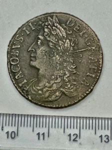 1689 (März) Irish Gun Money Half Crown - James II - ex Spink, ex Simpson (F221) - Bild 1 von 3