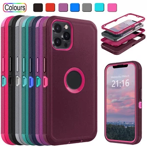 For Apple iPhone 11/11 Pro Max Shockproof Rugged Heavy Duty Phone Case Cover - Picture 1 of 80