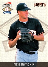 1999 Team Best Nate Bump #6 San Jose Giants