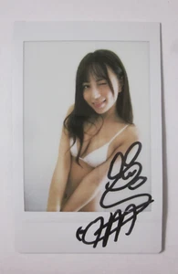 SEINA TAKEUCHI CHEKI PROMO INCENTIVE JAPAN GRAVURE IDOL AUTO AUTOGRAMM - Bild 1 von 1