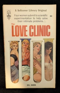 The Love Clinic von Gil Hara Leuchtfeuer #B994 PB EX Zellstoff Erotik um 1966 - Bild 1 von 4