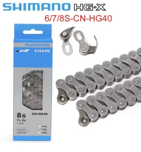 Shimano CN-HG40 Chain 6/7/8-Speed 3/32" inc. Joining Pin 3/32" - 116 Links - Picture 1 of 5