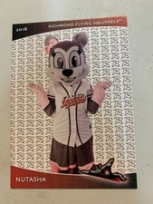Mascot Nutasha Card 2018 Richmond Flying Squirrels Team Card