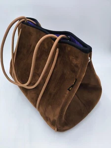 ++NEU++Moo'ilo Tasche Mooilo Samttasche innen Neopren incl Clutch Braun UVP 159€ - Bild 1 von 4