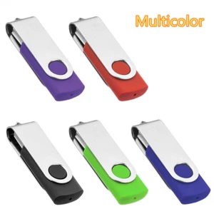 5 PACK FAT USB 2.0 - 128MB Flash Drive Real Capacity Pen Memory Stick U Disk LOT - Afbeelding 1 van 6