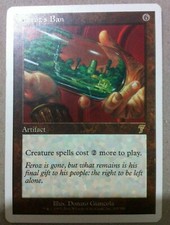 Feroz's Ban - Seventh Edition - Magic: The Gathering - MTG
