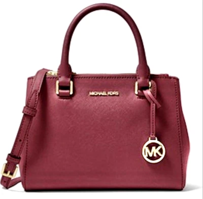 НОВЫЙ С ЯРЛЫКАМИ ЖЕНСКИЕ MICHAEL KORS KELLEN СРЕДНИЙ КОЖАНЫЙ ЧЕХОЛ СУМКА ЯГОДЫ РЕКОМЕНДУЕМАЯ РОЗНИЧНАЯ ЦЕНА ПРОИЗВОДИТЕЛЯ $348.00 - Изображение 1 из 4