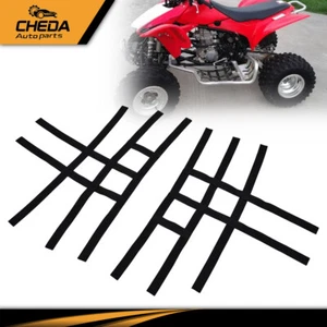 REDES DE BARRA NERF CORREAS NEGRAS APTAS PARA HONDA KAWASAKI POLARIS PRED ARCTIC CAT GP - Imagen 1 de 8