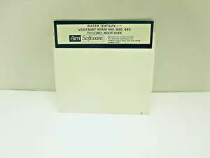 EXTREMLEY RARE 10 !!! Water Torture by Aim Software for Atari 400/800 - Picture 1 of 1