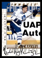1997-98 Be A Player AUTO #128 Nick Kypreos