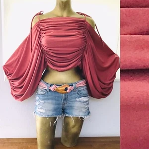 Fabulous Unique VINTAGE 70s DISCO Top Size 14 - Picture 1 of 24