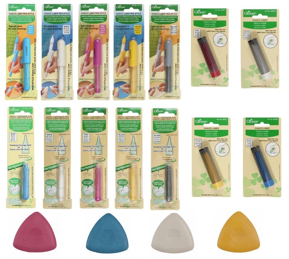 Clover Chaco Liner - Chalk Fabric Craft Quilting Tracing Marking Marker Tools - Image 1 of 1