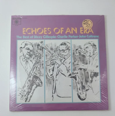 SEALED Echoes of an Era: Best of Gillespie, Parker, Coltrane 2 Record LP Vinyl - Image 1 of 3
