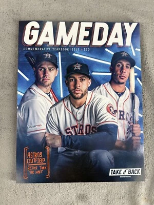 Houston Astros Official 2019 Gameday Magazine Baseball Commemorative Issue - Image 1 of 4