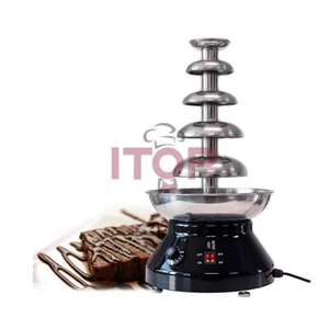 Electric Chocolate Fondue Fountain Machine Chocolate Waterfall Fountain 110V - Picture 1 of 13