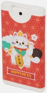 Maneki Neko Lucky Cat Händedesinfektionsmittel Antibakteriell Spray Reise - 15ml - Bild 1 von 3